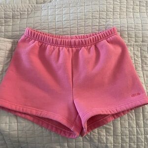 Aritzia cozy fleece shorts